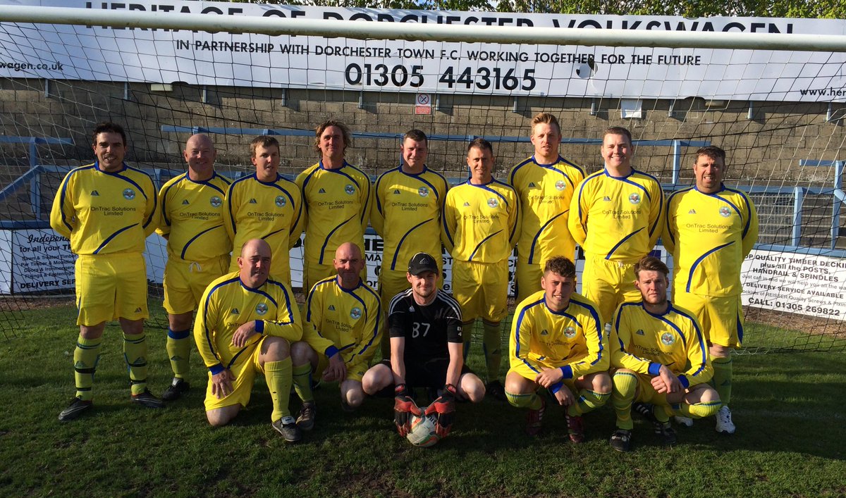 Great result from <a href="/fceltd/">Ford Civil Eng. Ltd</a> - beating <a href="/CG_Fry/">CG Fry & Son</a> 9 - 6  at <a href="/DorchTownFC/">Dorchester Town FC</a> to take the Challenge Cup. Well done team!