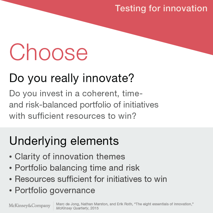 McKQuarterly's tweet photo. Choose clarity and a balanced portfolio. Our 8 essential tips to #innovate: http://t.co/6Rbkfibaly http://t.co/MZwrPk0nDi