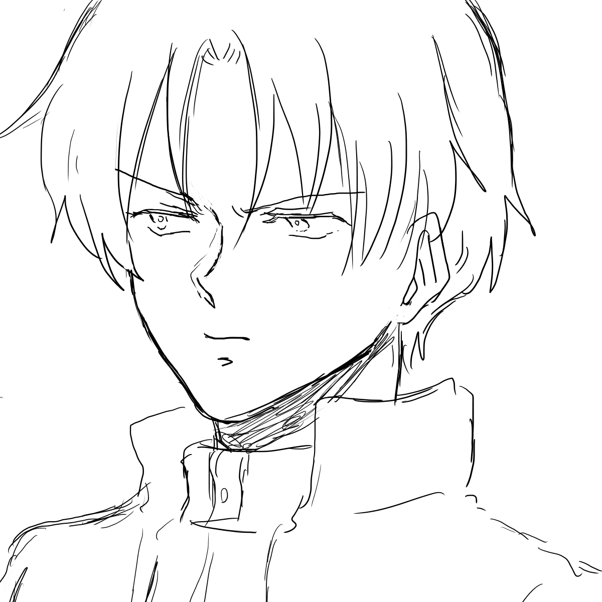 ひたすら顔を描く 
