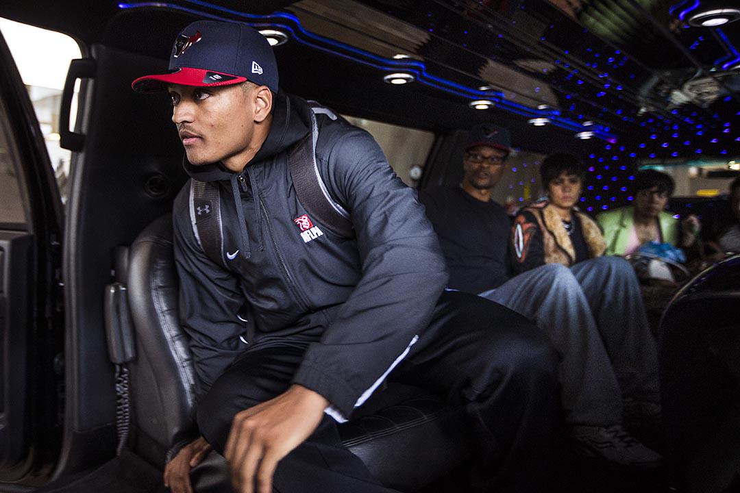 coomerchron's tweet photo. "It's great to be in Houston. I'm ready to go to work," said #HoustonTexans No. 1 #NFLDraft pick Kevin Johnson. http://t.co/1O17foYAsW