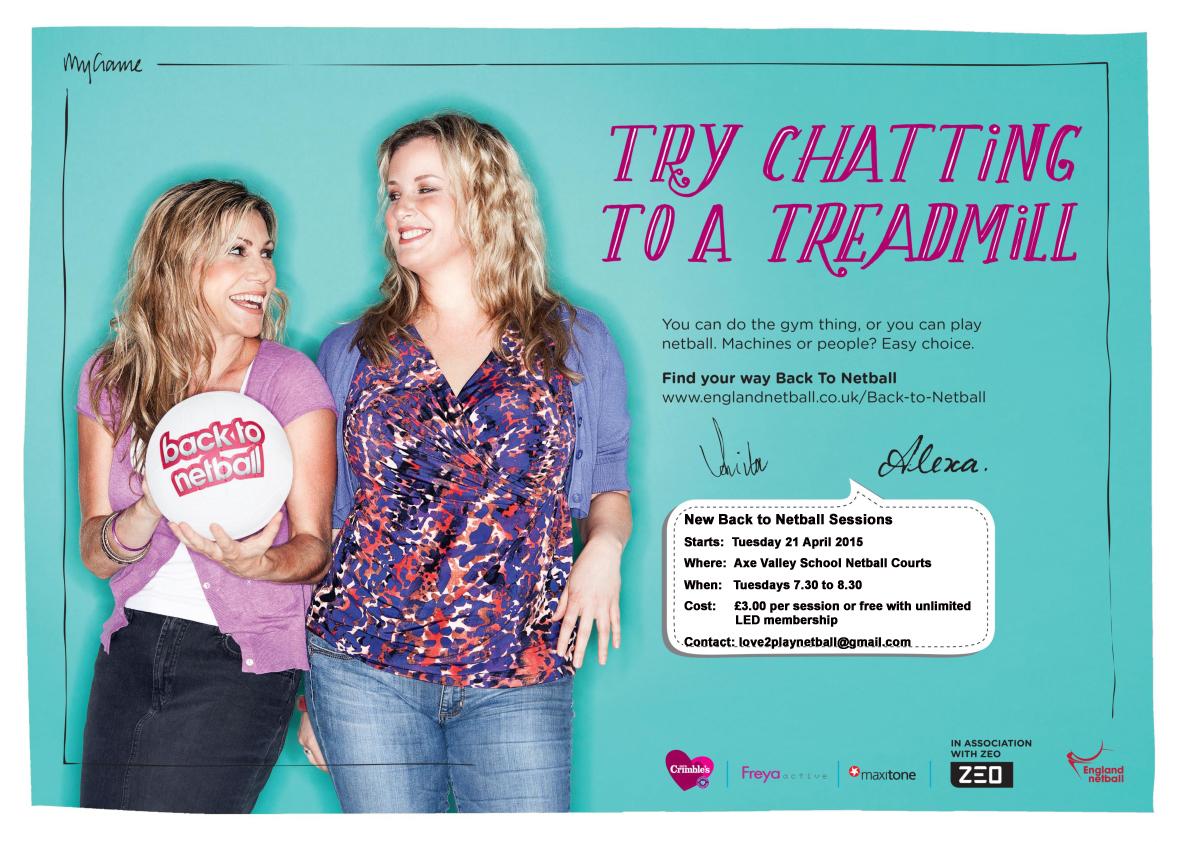 #Back2Netball 7.30pm to 8.30pm Tuesdays - New Venue Axminster Netball Courts <a href="/AxminsterLC/">Axminster LC</a> @DevonNDO