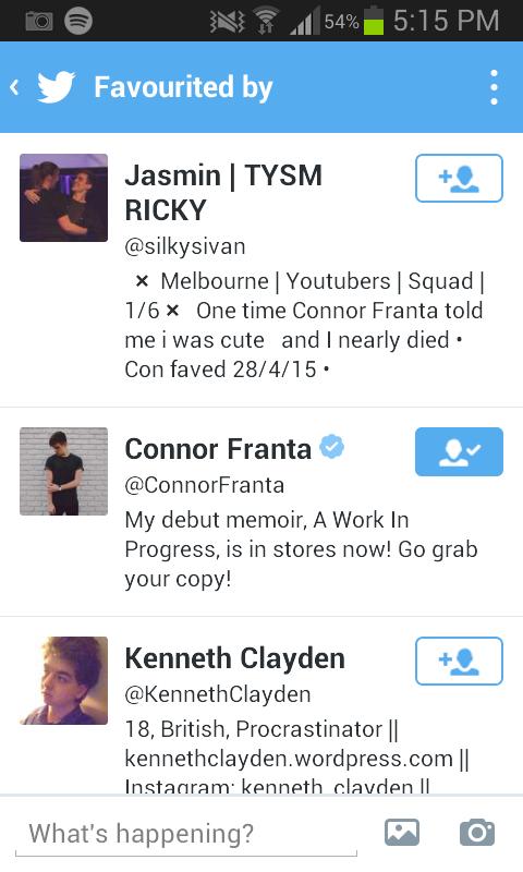 I love connor so much &amp; I am so happy rn♥