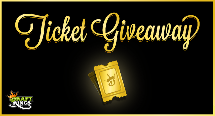DraftKings's tweet image. Ticket #Giveaway! Enter to win 1 of 4 $27 tickets
1. Follow @draftkings
2. RT 
Ends 4pm EST
bddy.me/1FCLcNS