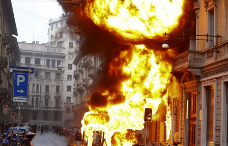 SardoneSilvia's tweet photo. Non ho problemi a dirlo:serviva qualche manganellata in più! #Milano devastata dai delinquenti #NoExpo è una vergogna http://t.co/67Ft8YOzdm