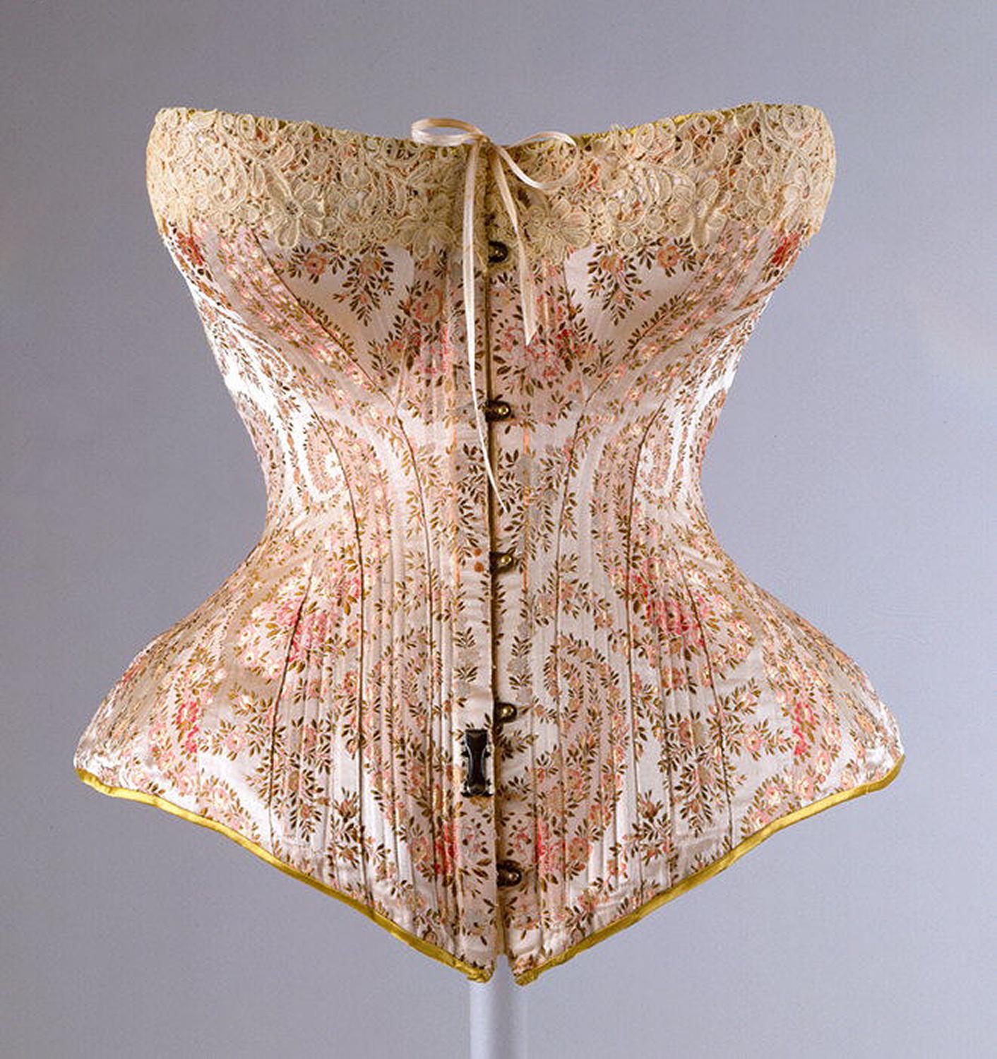 The Metropolitan Museum of Art on X: In the eighteenth century, the corset  imposed a conical configuration to the upper torso.    / X