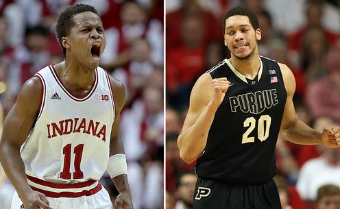IndyStarSports's tweet photo. #Purdue vs. #iubb in 2015-16: Who ya got? http://t.co/C39GdTj4eO 

RT: Boilers

FAV: Hoosiers http://t.co/m9WijRU5wh