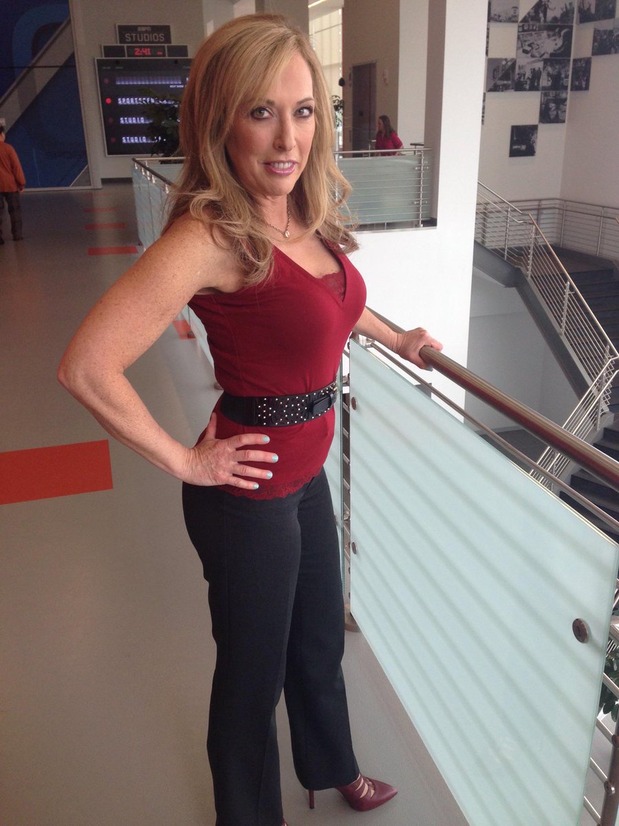 Linda Cohn again (57 yrs old)! 