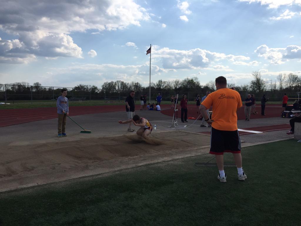 TurpinHS's tweet photo. Jump high. Jump long. Run fast.  #THSTrack http://t.co/4plGMvxs98