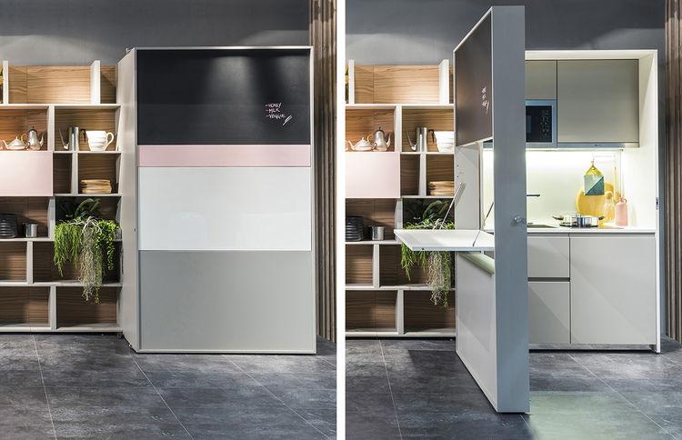 Home_Element's tweet photo. Box Kitchen, an unfolding unit that's made for small space dwellers. http://t.co/MldcUYrwxc