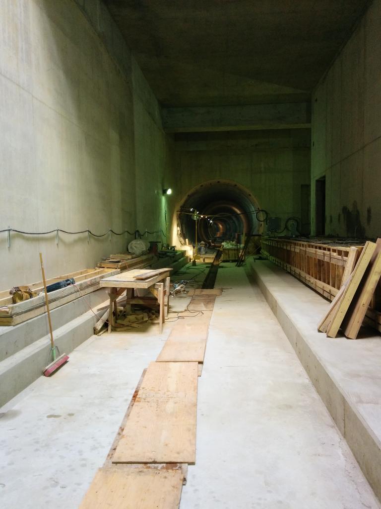 DavePanich's tweet photo. TTC subway extension work. Tunnel looks great #ttc #toronto http://t.co/2IPPl6bJVm
