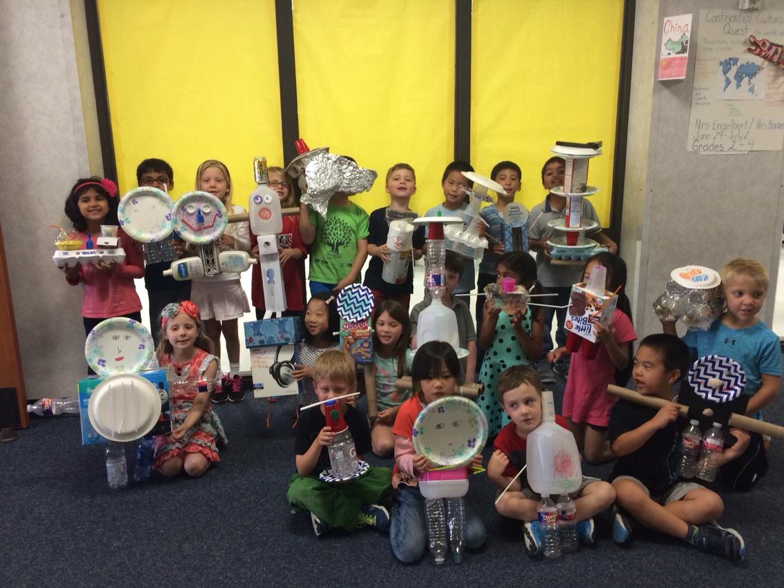 CheathamKLB's tweet image. Reduce reuse and recycle the 3 Rs using them to create robots !