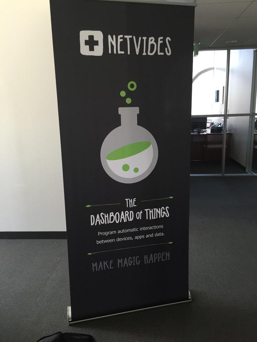 freddymini's tweet image. We will be at #iotdevcon next week! #netvibes #iot