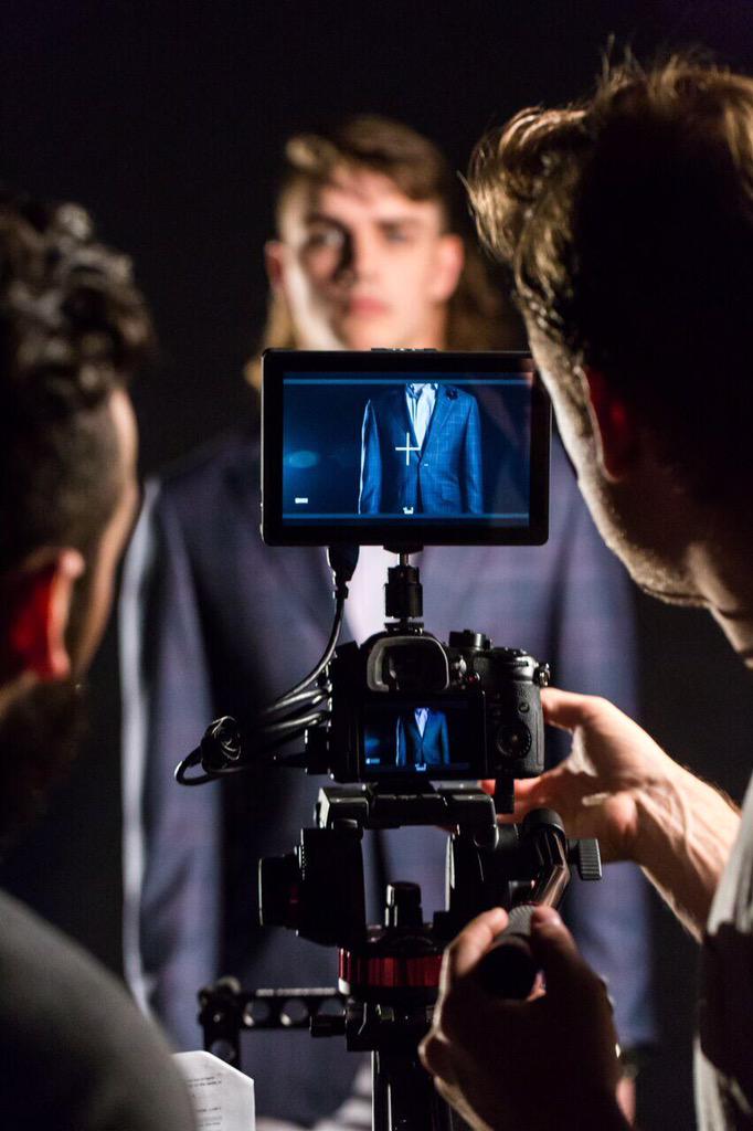 TwoGentsDigital's tweet photo. BTS shots from the "Get [Un]Dressed" shoot. @FordModels_Chi  @dgcustomsuits . Photo credit: @OrenAPhoto http://t.co/DJS5UfyFlB