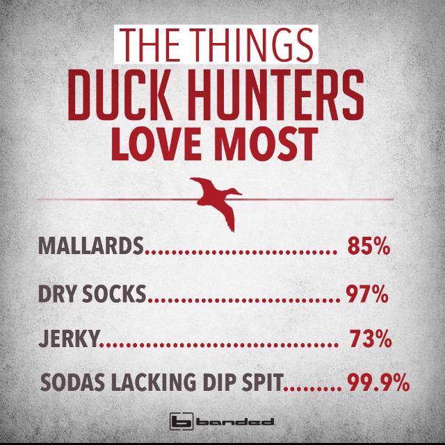 I'm pretty sure any duck hunter would agree!