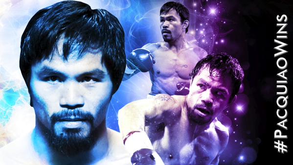 SportsCenter's tweet photo. Keep voting in our all-week Twitter vote. RT if you think Manny #PacquiaoWins against Floyd Mayweather on May 2. http://t.co/cBDTmdgUZR
