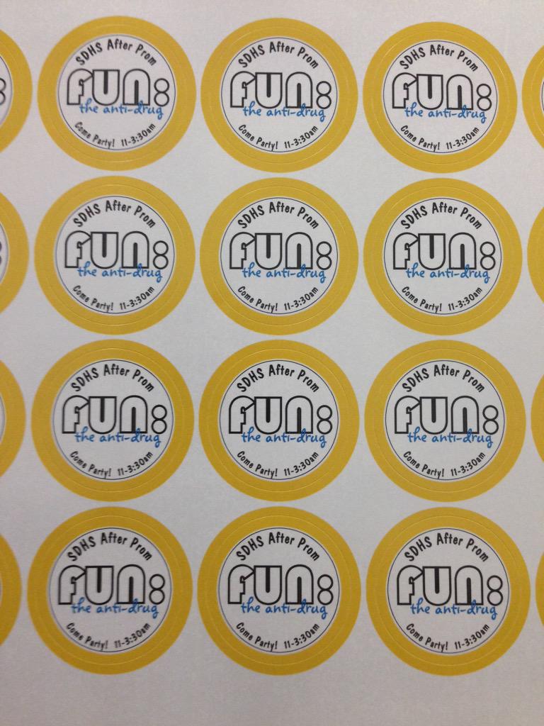 sdhsyadapp's tweet photo. Our stickers have arrived! Come get one during lunch next week! Monday-Friday! http://t.co/xzWbyI6rwi
