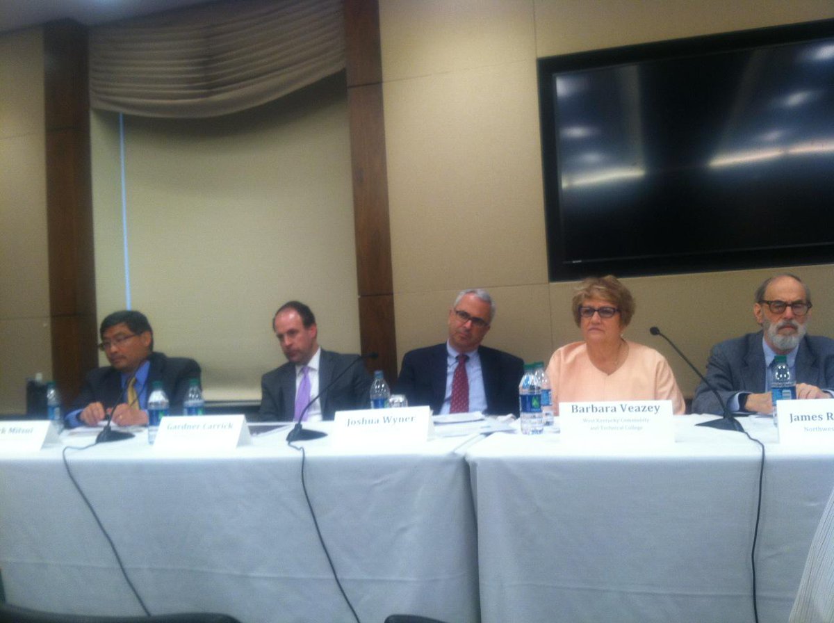 neier's tweet photo. Great panels on higher education and workforce development at #aypfevents. http://t.co/qbZ9kucqRn