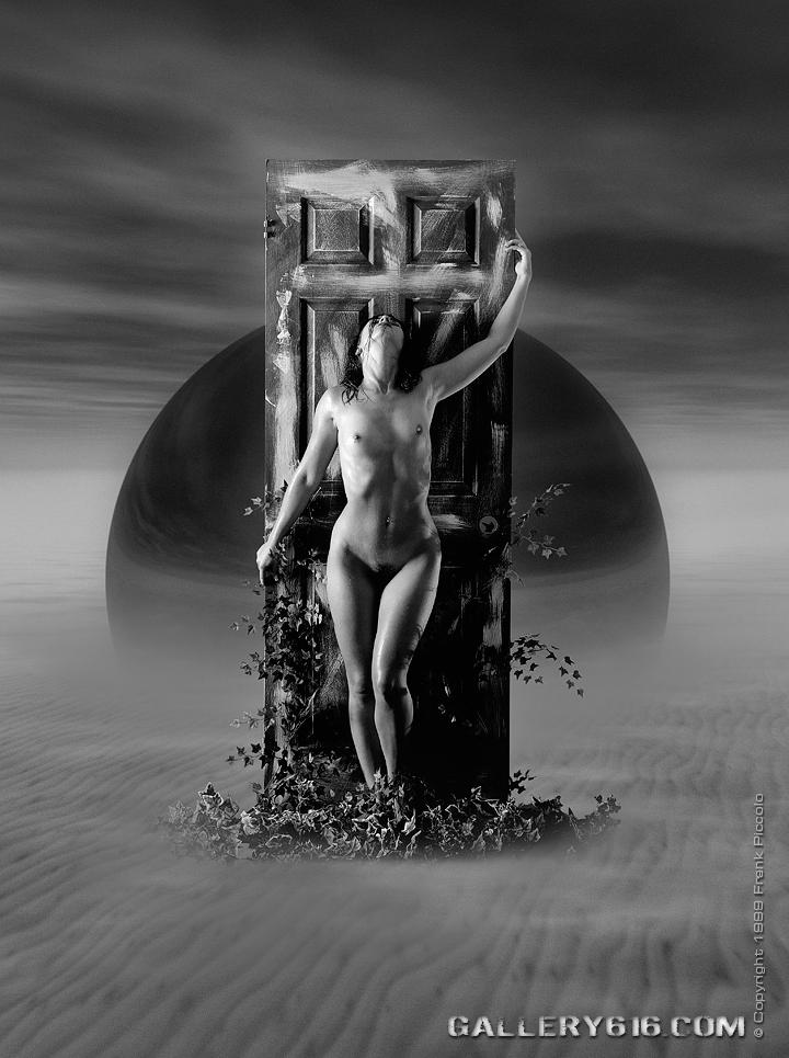 This is an older art image I did / the first of the series "My World" #art #photography from 1999.