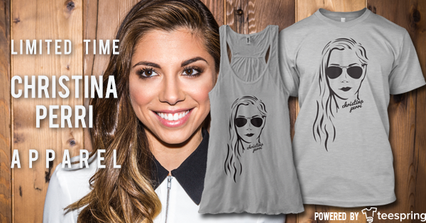 christinaperri's tweet photo. SURPRISE - brand new limited edition CP shirts are available for a brief time 😁GET IT HERE --> http://t.co/jm4t90NEYk http://t.co/sEf09iYai2