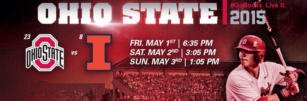 JimLachey64's tweet photo. LISTEN to nationally-ranked @OhioState_BASE vs. Illinois on @tunein tonight >> http://t.co/pld5RFojGt! #TurnTheGameUp http://t.co/av5CbYaSMC