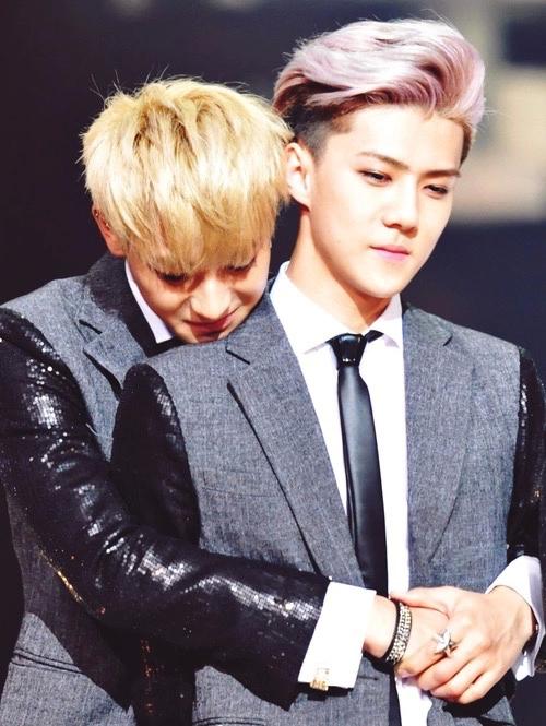 Happy birthday huang zitao. sehun miss you and i miss you too 