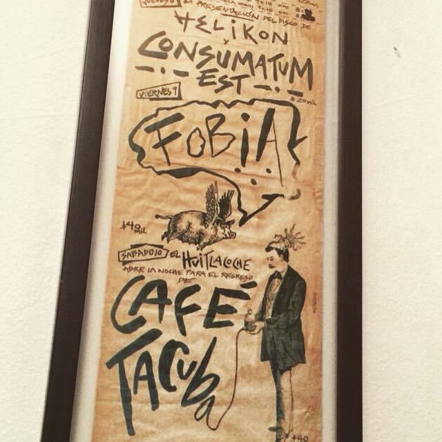Fobia (@fobiamx) on Twitter photo En nuestros inicios usábamos volantes para promover nuestras tocadas. #DatosPaLaChaviza <a href="/cafetacvba/">Café Tacvba</a> En nuestros inicios usábamos volantes para promover nuestras tocadas. #DatosPaLaChaviza <a href="/cafetacvba/">Café Tacvba</a>
