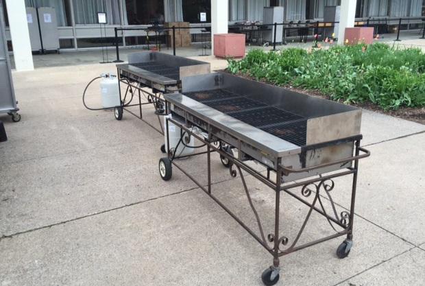 PennStateDining's tweet photo. Come to @Pollock_palooza tonight from 4:30PM-7:30PM for some great food...not to mention the DJ &amp; mechanical bull! http://t.co/nUZaZCDI5V