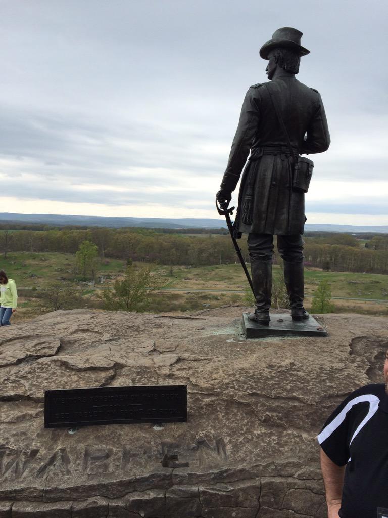 mikayla_davic's tweet photo. Little Round Top #HMSCivilWar http://t.co/62yDK1BSUm