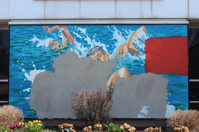 WellandTribune's tweet photo. Happy anniversary Welland murals — what’s left of you, writes arts columnist @jamestakeo http://t.co/jMgbszs9ua http://t.co/Egy5Kv2TIY