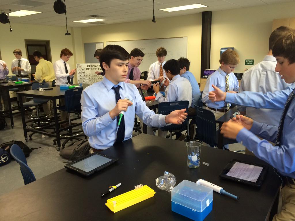 JCPScience's tweet photo. Biology Students begin their quest to discover the bacteria infecting insects across the nation #insectproject http://t.co/OQK8mK8kcZ