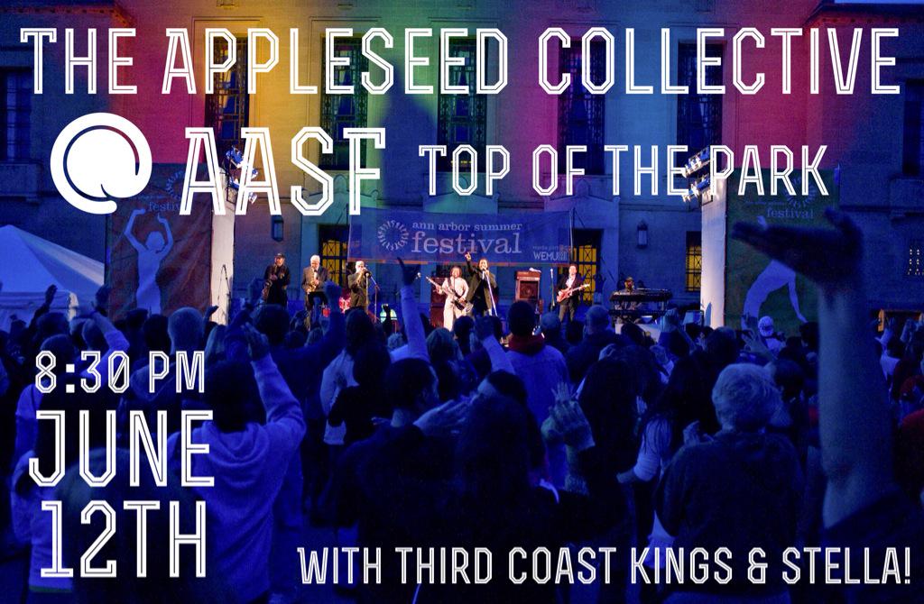 ANNOUNCED-- 6/12 <a href="/AASummerFest/">Ann Arbor Summer Festival (A2SF)</a> #TopOfThePark w/<a href="/thirdcoastkings/">Third Coast Kings</a> and Stella! <a href="/A2HashBash/">Ann Arbor Hash Bash</a> <a href="/TreeTownSound/">Matthew Altruda</a> <a href="/AnnarborET/">A2Entertainment</a>