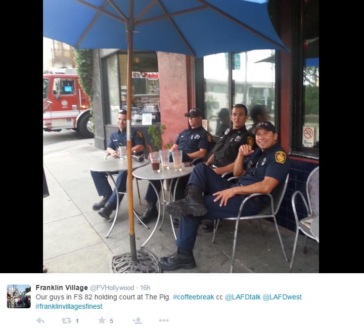 LAFDwest's tweet photo. In the last 24 hrs, your #LAFDwest Bureau responded to 202 incidents, not counting our coffee run yesterday. http://t.co/8YCh554at0