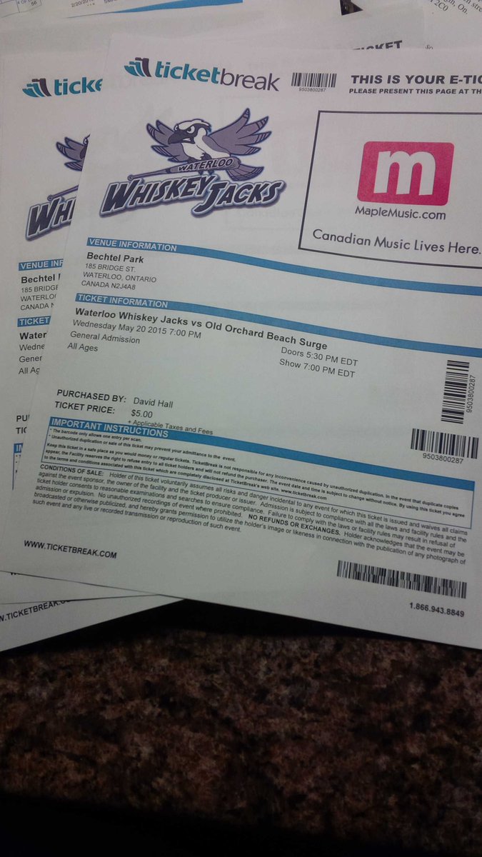 grandchico7676's tweet photo. @niagaraproball @Whiskeyjacksbb got my tix for opening night. Tell me there's a beer tent?? http://t.co/8W1yljeHg1