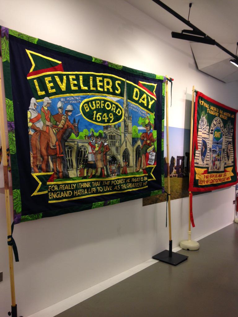 PeckhamPlatform's tweet photo. We are open until 9, come have a look at Ed Hall's fantastic banners as part of Show of Hands #showofhands15 #VoteArt http://t.co/OU2CJrmEsP