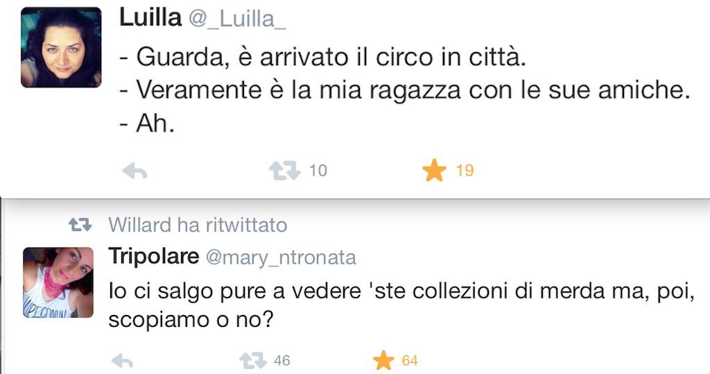 paolobelliswing's tweet photo. ex aequo la #troptrend della sett:
@_Luilla_ e @mary_ntronata
@carlottup
seguono:
@diegoilmaestro
@FranAltomare http://t.co/GDbIez3men