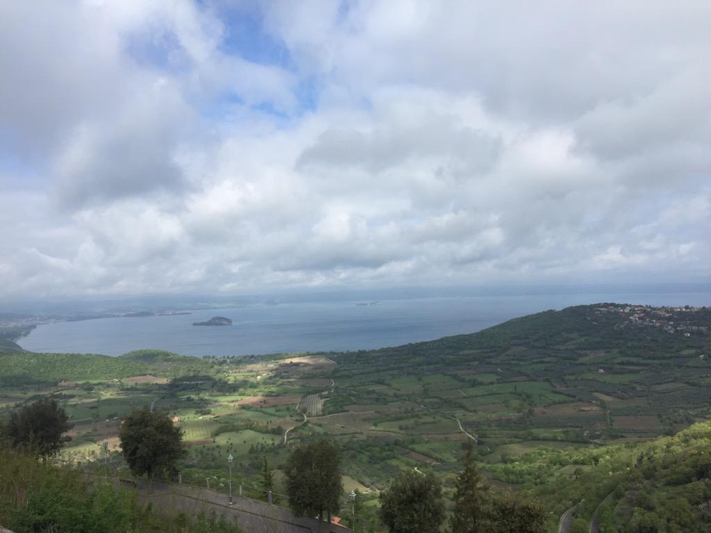 Mdrskinner's tweet photo. Day 6 - Montefiascone to Sutri, 38.5 miles. Managing pain and battle mode! Final day tomorrow and arrival in Rome!!! http://t.co/K6FKk1rbeO