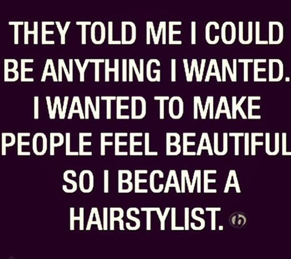 Jessiesage18's tweet photo. A little late but happy #hairstylistappreciationday  to all my friends in the salon world http://t.co/ozcCaVlHmp