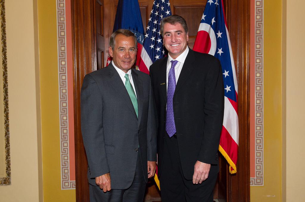 DarrenJDavisGCS's tweet photo. @SpeakerBoehner and I while attending National #Golf Day #NGD15 @wearegolf @gcsaa. http://t.co/SHajwwXesE