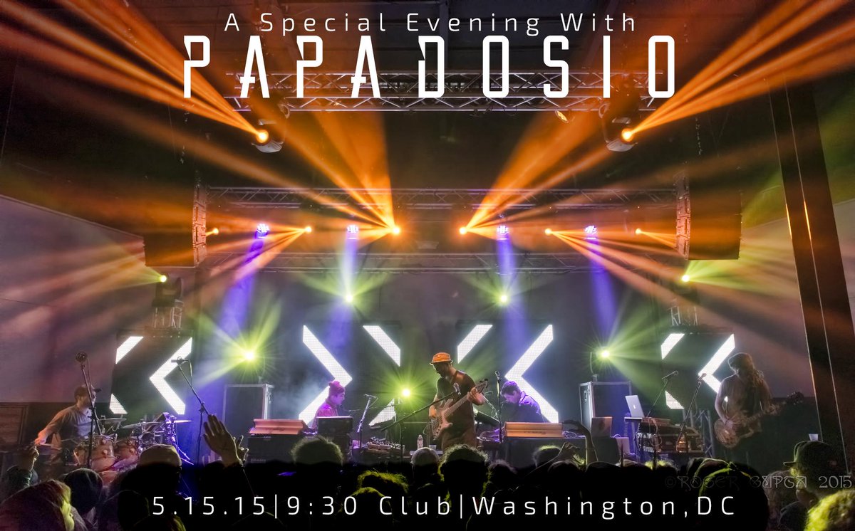 papadosio's tweet photo. the #Fourshadows tour ends at @930Club on 5.15 with a special show ft. @EarthCryMusic!-> http://t.co/8DVgBQA30N http://t.co/8evDKDQNIy