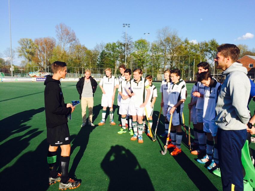KeeBridget's tweet photo. @StDavids_Marist hockey enjoying their last match in Holland http://t.co/Px9kJJyhQa