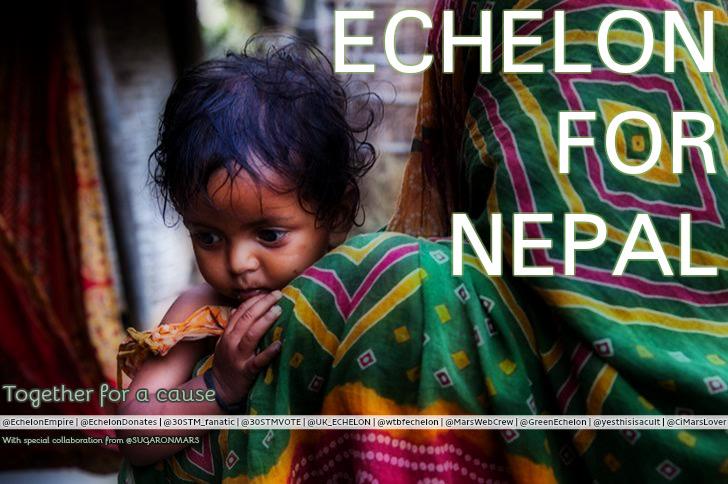 Be part of #EchelonForNepal Project + help our brothers+sisters! <a href="/EchelonDonates/">Echelon Donates</a> @MarsWebCrew wp.me/p2tavn-qi