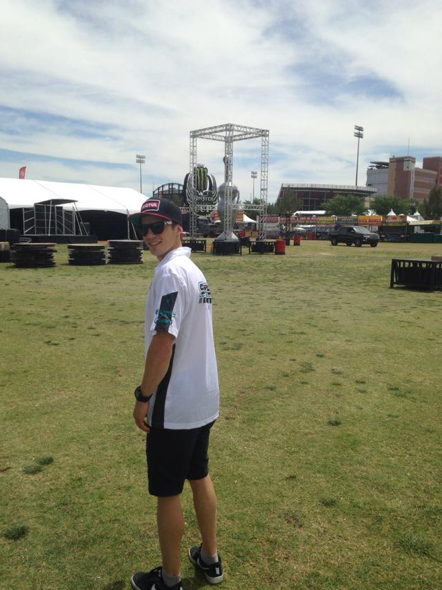 Landed here <a href="/samboydstadium/">Sam Boyd Stadium</a> Las Vegas.... <a href="/ramettethomas/">Thomas Ramette</a> is a happy human.... <a href="/molson_group/">Molson Equipment</a> #SR75