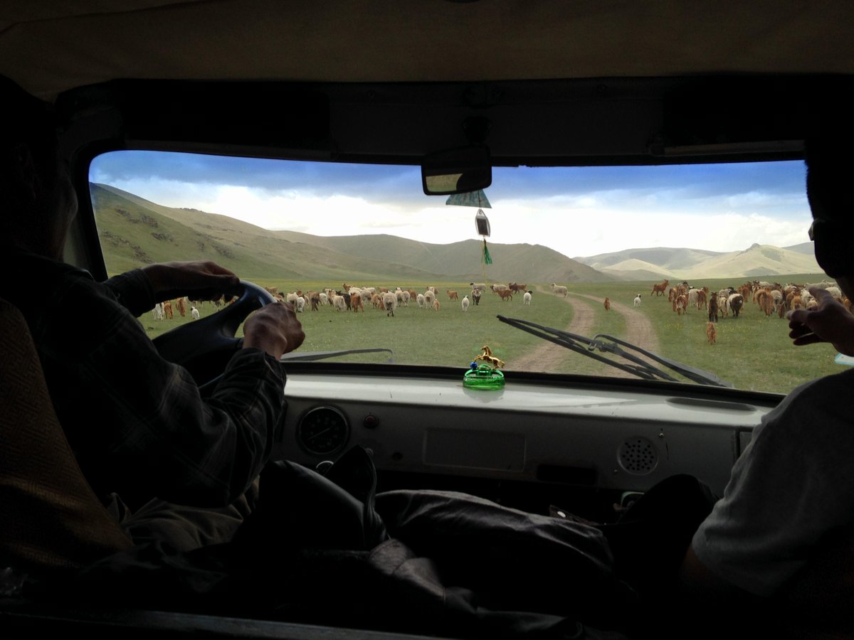somewhere on the steppe #fieldphotofriday #Mongolia