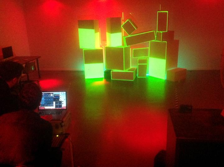 Behind the scenes of the awesome Filmmaker in Residence Exhibition by @PhiITucker <a href="/jamiefhowe/">Jamie Howe</a> <a href="/MillfieldSenior/">Millfield School</a> #art