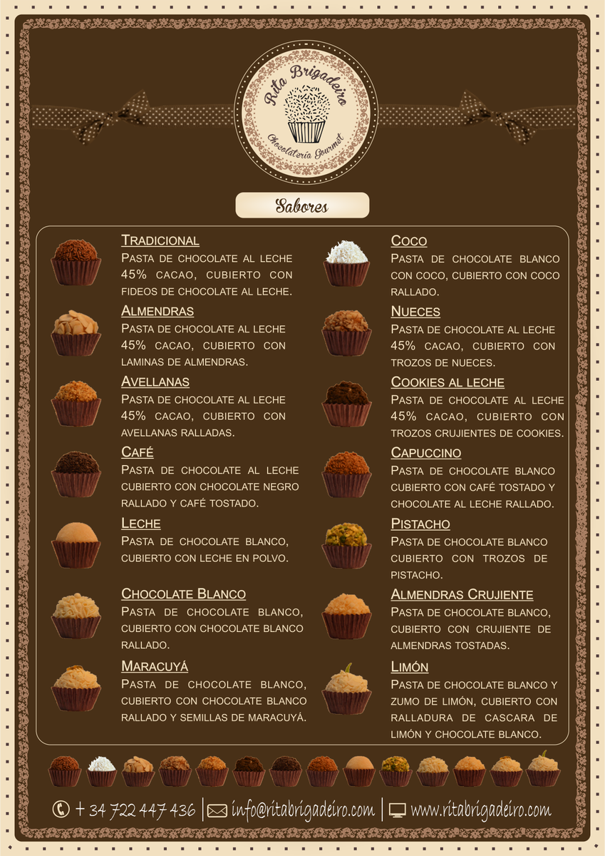 brigaderiaesp's tweet photo. ¿No sabes qué regalar para el día de la madre?

Si eres de Sevilla: Caja de 24 unid. con 6 sabores + entrega grátis http://t.co/q6iSh46e35