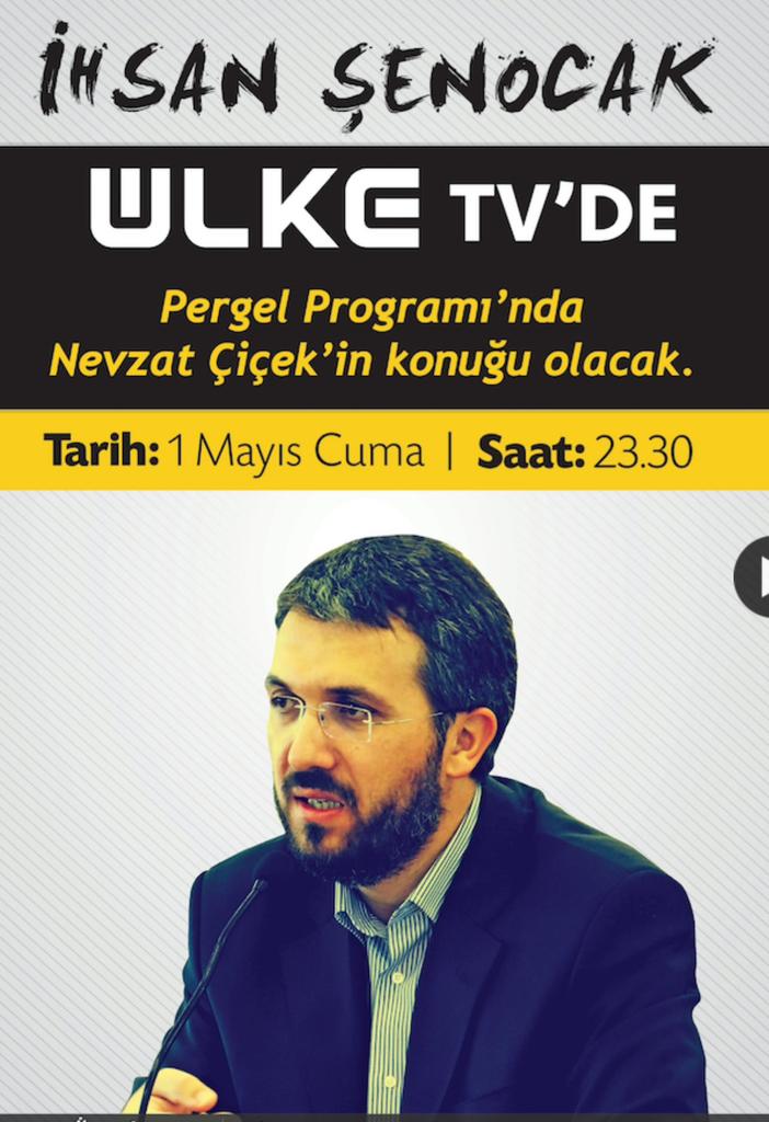 nevzatcicek's tweet photo. Bu aksam ihsan senocak hoca misafirimiz sorularinizi beklerim http://t.co/z77vLlPVIZ