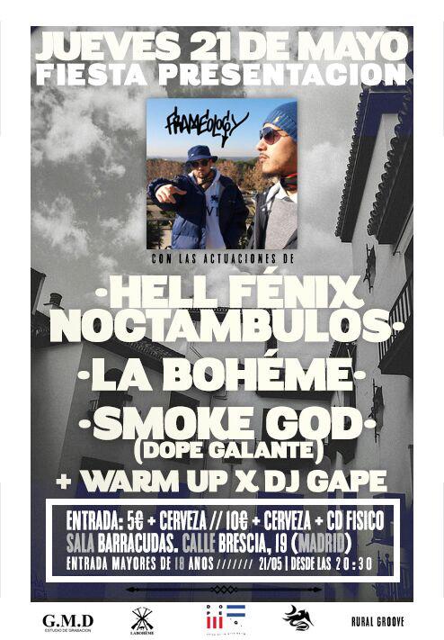 HFNMAD90's tweet photo. 21MAYO SALA BARRACUDAS #FRAMEOLOGY PARTY @Dies_021 @LaBohemeoficial #DJGape 5€ con cerveza/ 10€ con cerveza  y cd ¥£$ http://t.co/10oUfExhsU