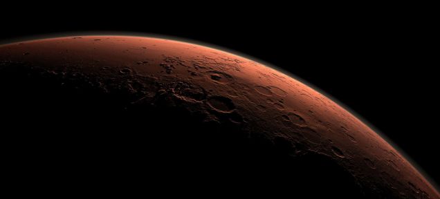 Gizmodo's tweet photo. Space radiation on the long trip to Mars could make astronauts dumber http://t.co/1KE4vKrEEj http://t.co/FitJh6MkGD