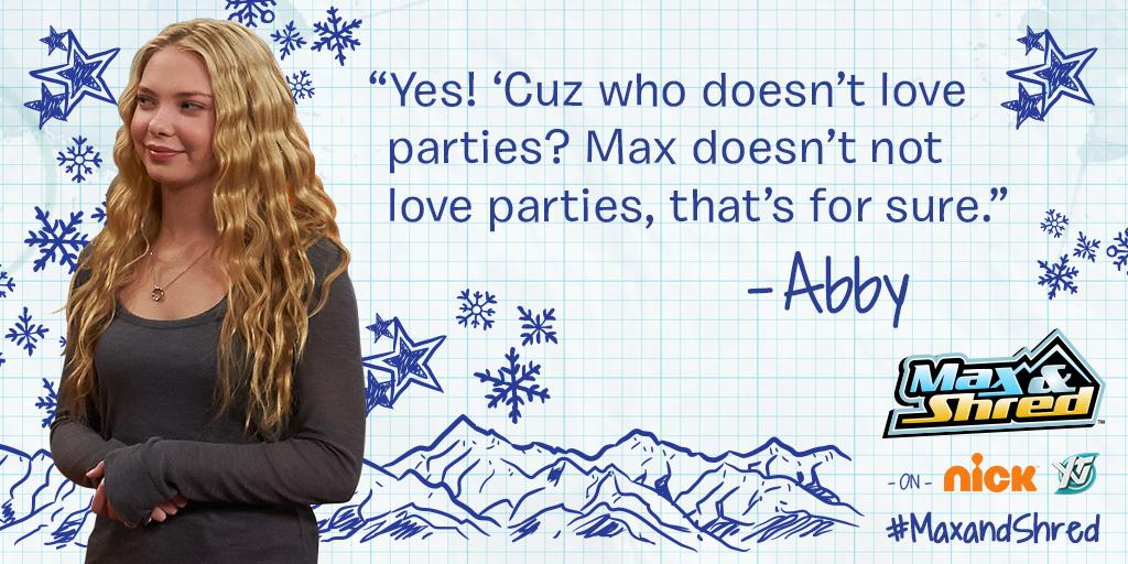 MaxandShred's tweet photo. Wait...does Max love parties or does he not love parties. We're as confused as Abby! 😩#MaxandShred http://t.co/xEErN4PTP1