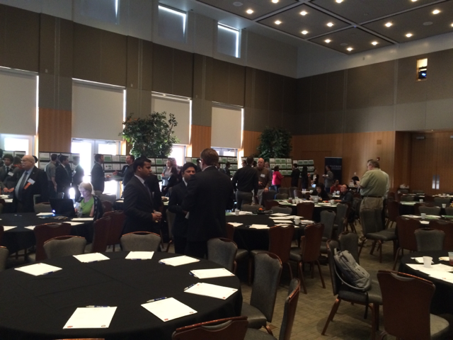 KochCollege's tweet photo. We're excited to be in Stillwater for the poster presentations at Oklahoma State Analytics Day #osuanalytics #gopokes http://t.co/g5OrxzDpT6